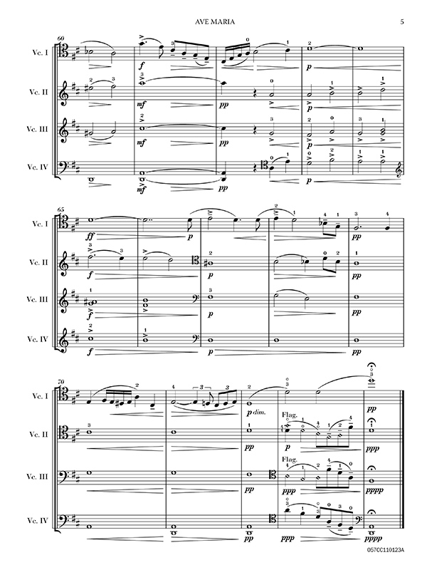 Ave Maria, Op. 41 preview 3
