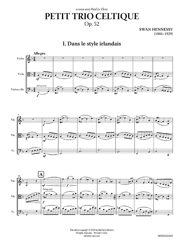 Petit Trio Celtique preview 1