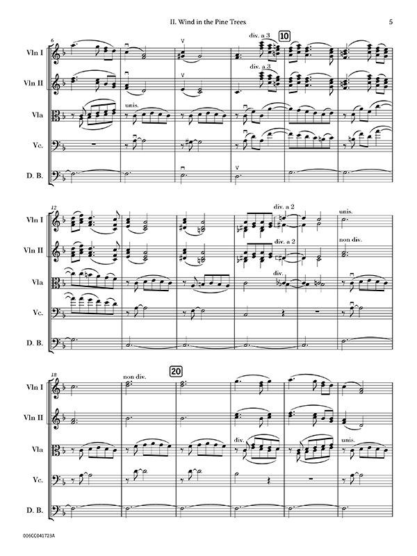 Mountain Sketches, Op. 32 preview 2