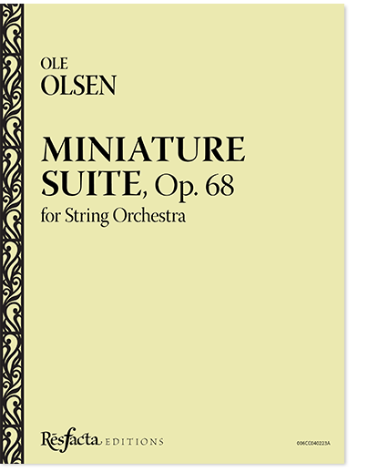 Miniature Suite, Op. 68